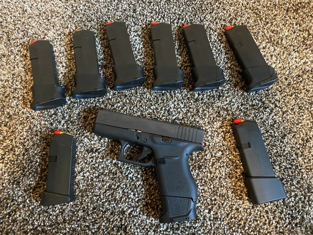 продажа боевое пистолета glock 43